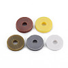 5 Colors Handmade Polymer Clay Beads CLAY-N011-032-25-3