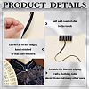 Polyester Satin Piping Ribbon OCOR-WH0091-32C-4
