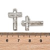 Easter Brass Micro Pave Clear Cubic Zirconia Pendants CU-CBADC6C-10P-04-3