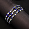 Brass & Clear Cubic Zirconia & Resin Evil Eye Tennis Bracelets for Women FS-WG6CA97-01-3