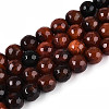 Natural Agate(Dyed & Heated) Beads Strands G-T139-8mm-88D-4