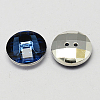 Taiwan Acrylic Rhinestone Buttons BUTT-F022-10mm-17-2
