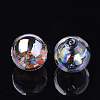 Handmade Blown Glass Globe Beads LS-X-DH017J-1-16mm-AB-2