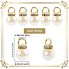 200Pcs ABS Imitation Pearl Pendants FIND-SC0019-99-2