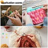 Gorgecraft Alloy Knitting Stitch Marker Rings FIND-GF0004-75-6