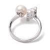 Round Natural Pearl Finger Rings RJEW-P113-12P-3