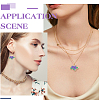60Pcs Alloy Enamel Pendants ENAM-HY0001-64-5