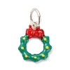 Christmas Themes Alloy Enamel Charms FIND-I063-01H-1