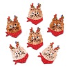 Christmas Theme Printing Acrylic Pendants BACR-N002-01K-1