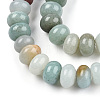 Natural Flower Amazonite Bead Strands X-G-R408-5x8-04-2