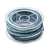 30M Segment Dyed Cotton & Metallic String Threads OCOR-F018-01A-1