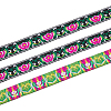 Ethnic Style Polyester Ribbon OCOR-WH0047-38L-1