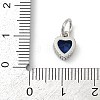 Brass Micro Pave Cubic Zirconia Pendants KK-H204-01P-01-3
