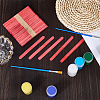 2 Sets Wood Craft Sticks DIY-CP0012-28B-3