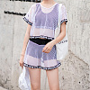 Polyester Mesh Fabric DIY-WH20002-182A-02-4