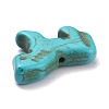 Synthetic Turquoise Dyed Horse Beads G-B015-02-3