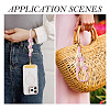 Hand-woven Flower Pendant Decorations KEYC-TAC0009-02KCG-01-6