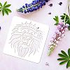 Plastic Reusable Drawing Painting Stencils Templates DIY-WH0172-885-3