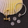 Comfort PET Plastic Pads for Clip on Earrings X-KY-P007-B01-5