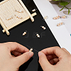 12Pcs 4 Styles Natural Pearl Two Sides Polished Charms PALLOY-FH00088-3