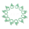 Transparent Plastic Lobster CLaw Clasps KY-H005-A05-1