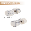 2Pcs 304 Stainless Steel Stud Earrings for Women EJEW-LP0001-62-2