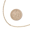 2MM 304 Stainless Steel Cable Chain Singapore Chain Necklaces for Women NJEW-JN05558-3