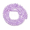 Cubic Zirconia Beads Strands G-G792-47-10C-4