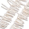 Natural Baroque Keshi Pearl Beads Strands PEAR-P064-02F-06C-2