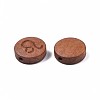 Laser Engraved Wood Beads WOOD-S053-53C-3