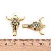 304 Stainless Steel Enamel Pendants STAS-N124-09A-G-3