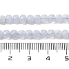 Natural Blue Lace Agate Beads Strands G-H042-A09-02-5