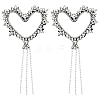 2Pcs Plastic Beads Iron on/Sew on Patches DIY-FG0005-68A-1