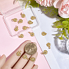 16Pcs Rack Plating Eco-Friendly Brass Pendants KK-BBC0023-09-3