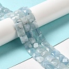 Natural Aquamarine Beads Strands G-C109-A16-02-2