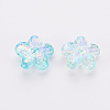 Transparent Acrylic Beads TACR-S154-45C-754-2