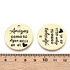201 Stainless Steel Pendants STAS-T064-37G-30-3