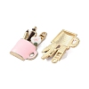 Alloy Enamel Pendants FIND-O003-02B-KCG-2