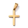 304 Stainless Steel Pendants STAS-P253-09G-1