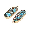 Dyed Synthetic Imperial Jasper Pendants GG-CBAA20A-05G-02-2