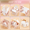 House Shape Cardboard Candy Storage Box CON-WH0084-89A-4