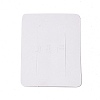 Rectangle Paper Hair Clip Display Cards CDIS-C004-03H-3