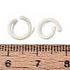 Spray Painted Iron Open Jump Rings IFIN-T017-04B-30-2