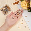 80Pcs 2 Colors 304 Stainless Steel Clip-on Earring Findings STAS-SP0001-24-3