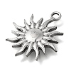 Anti-Tarnish 304 Stainless Steel Pendants STAS-Z092-01AS-01-2