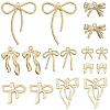 32Pcs 8 Styles Alloy Pendants FIND-HS0001-92-1