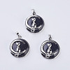 Blue Goldstone Kitten Pendants G-K234-D03-1
