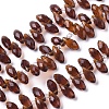 Crystal Glass Beads Strands GLAA-D033-27-1