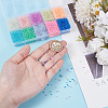 130G 10 Colors Luminous Bubble Beads SEED-OC0001-07-4