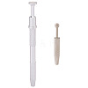 2Pcs 2 Styles Brass & Stainless Steel Rhinestones Claw Tweezers TOOL-TA0001-07-1